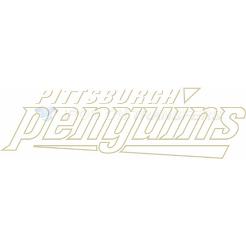 Pittsburgh Penguins Iron-on Stickers (Heat Transfers)NO.297